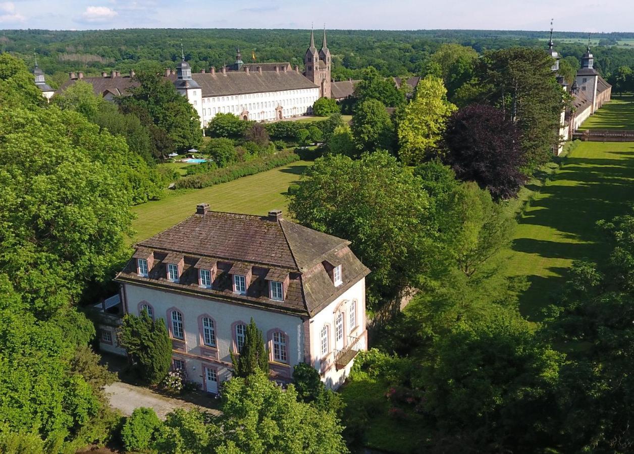 Teehaus Im Schlosspark Weltkulturerbe Corvey Höxter Kültér fotó